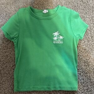 Garage Green Short Sleeve Tee
